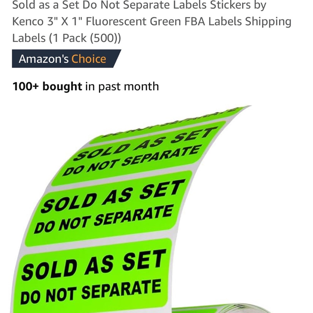 Business Packaging Sticker Bundle - Picture 7 of 7